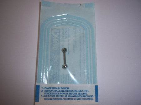 Tragus Piercing Kit with 16g Safe and Sterile Body Jewelry