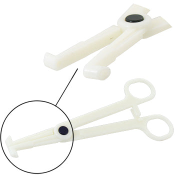 Septum Smiley Piercing Kit with available Sterile Jewelry and Septum Forceps