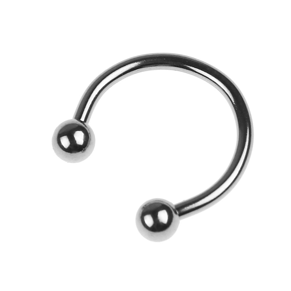Septum Smiley Piercing Kit with available Sterile Jewelry and Septum Forceps