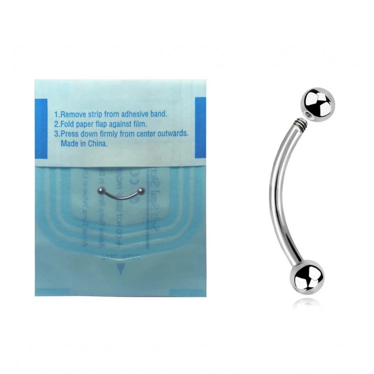 Clitoral Hood VCH Piercing Kit with Sterile Body Jewelry