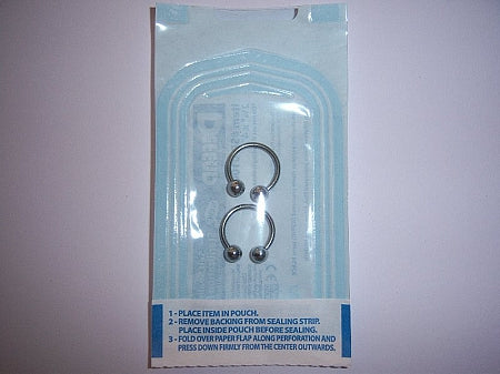 Deluxe Double Body Piercing Kit with available Safe and Sterile Jewelry