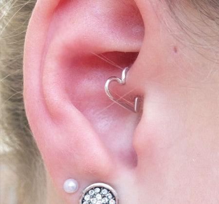 Daith Body Piercing Kit with available Safe and Sterile Body Jewelry