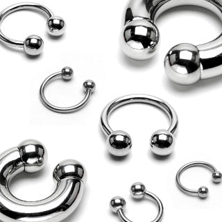 316L Surgical Stainless Steel Horseshoe Barbell