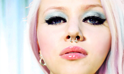 Septum Smiley Piercing Kit with available Sterile Jewelry and Septum Forceps