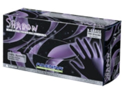 Box of 100 Black Nitrile Tattoo Piercing Gloves