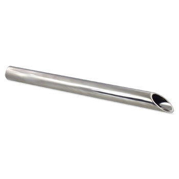 3 Slanted Steel Body Piercing Receiving Tubes
